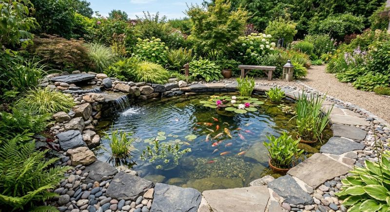 Fish Pond Installation in Ventura County, CA