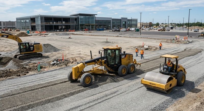 Parking Lot Gravel Repair in Salt Lake City, UT