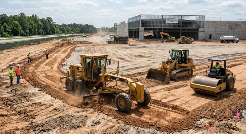 Commercial Grading Service in Houston, TX