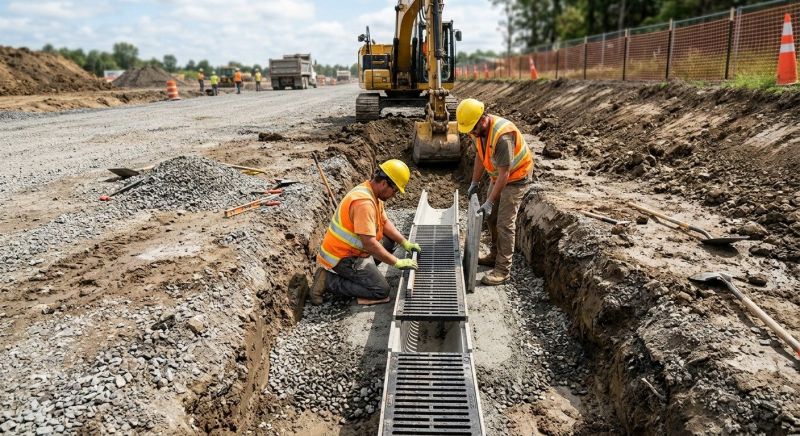 Drain Trenching in Salt Lake City, UT