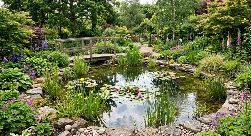 Garden Pond Installation in Ventura County, CA