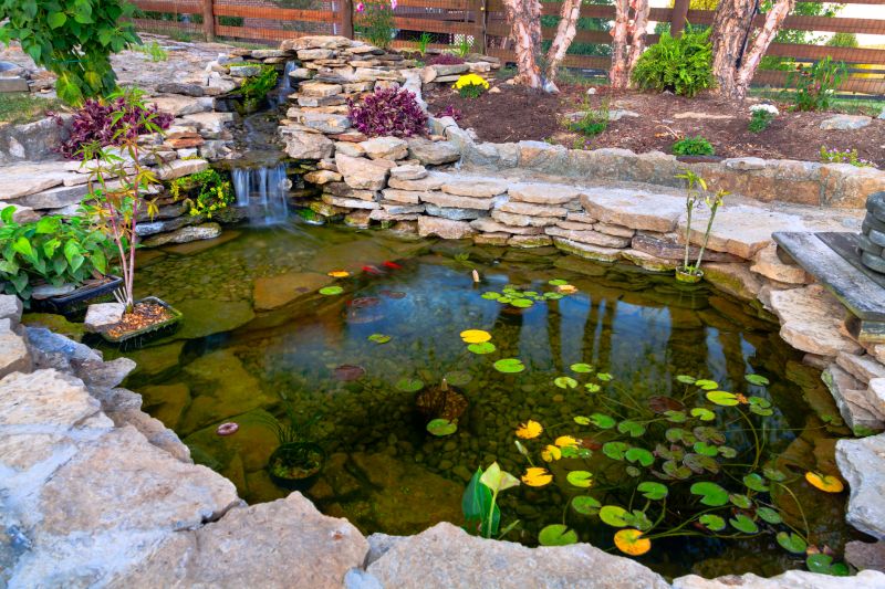 Garden Pond Installation in Honolulu, HI