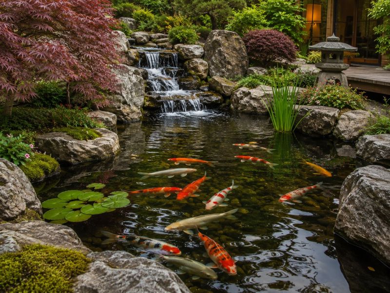 Koi Pond Installation in Honolulu, HI