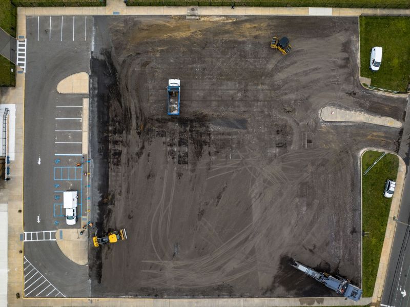 Parking Lot Excavation in Katy, TX