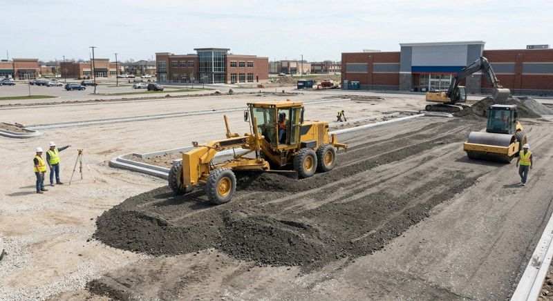 Parking Lot Excavation in Atlanta, GA