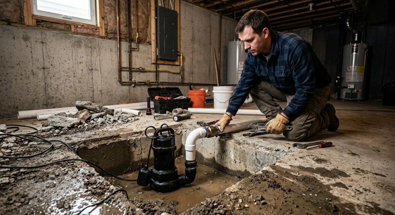 Sump Pump Installation in Tuscaloosa, AL